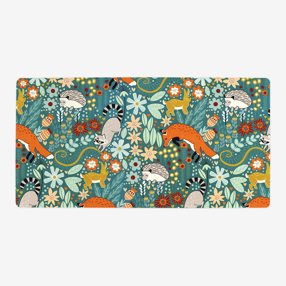 Textured Woodland Pattern Playmat - Premium Playmat from Inked Gaming - Just $34.99! Shop now at Game Crave Tournament Store