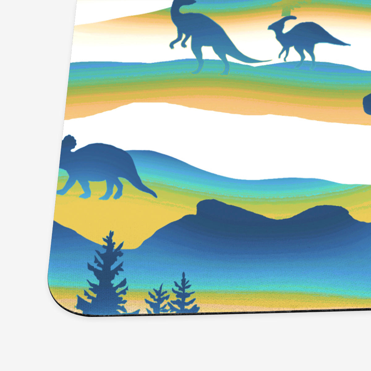 Whimsical Dino Wilderness Playmat - Premium Playmat from Inked Gaming - Just $34.99! Shop now at Game Crave Tournament Store
