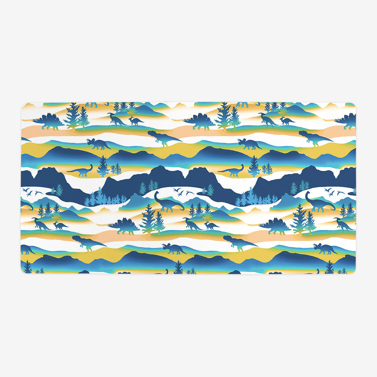 Whimsical Dino Wilderness Playmat - Premium Playmat from Inked Gaming - Just $34.99! Shop now at Game Crave Tournament Store