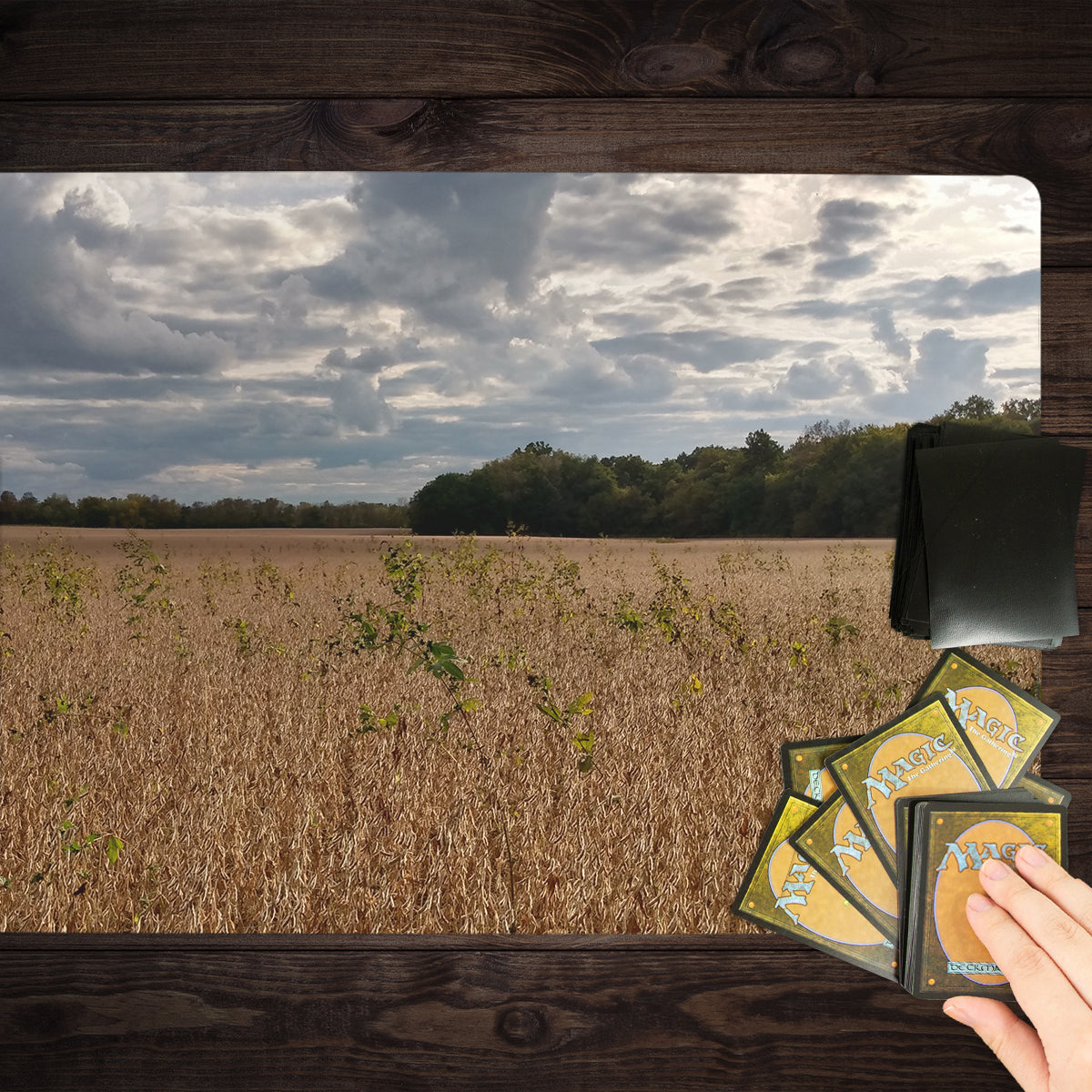 Vast Yellow Plains Playmat - Premium Playmat from Inked Gaming - Just $34.99! Shop now at Game Crave Tournament Store