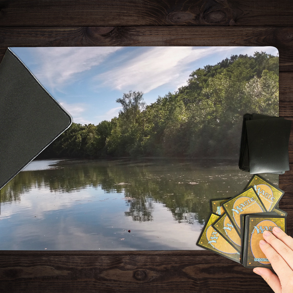 Water Railway Playmat - Premium Playmat from Inked Gaming - Just $34.99! Shop now at Game Crave Tournament Store