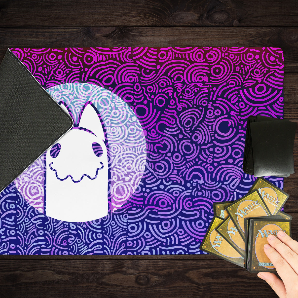 VeeVee Cat Playmat - Premium Playmat from Inked Gaming - Just $34.99! Shop now at Game Crave Tournament Store