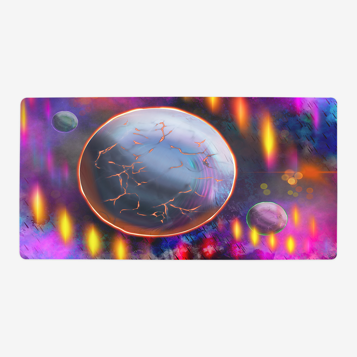 Solar Flare Playmat - Premium Playmat from Inked Gaming - Just $34.99! Shop now at Game Crave Tournament Store