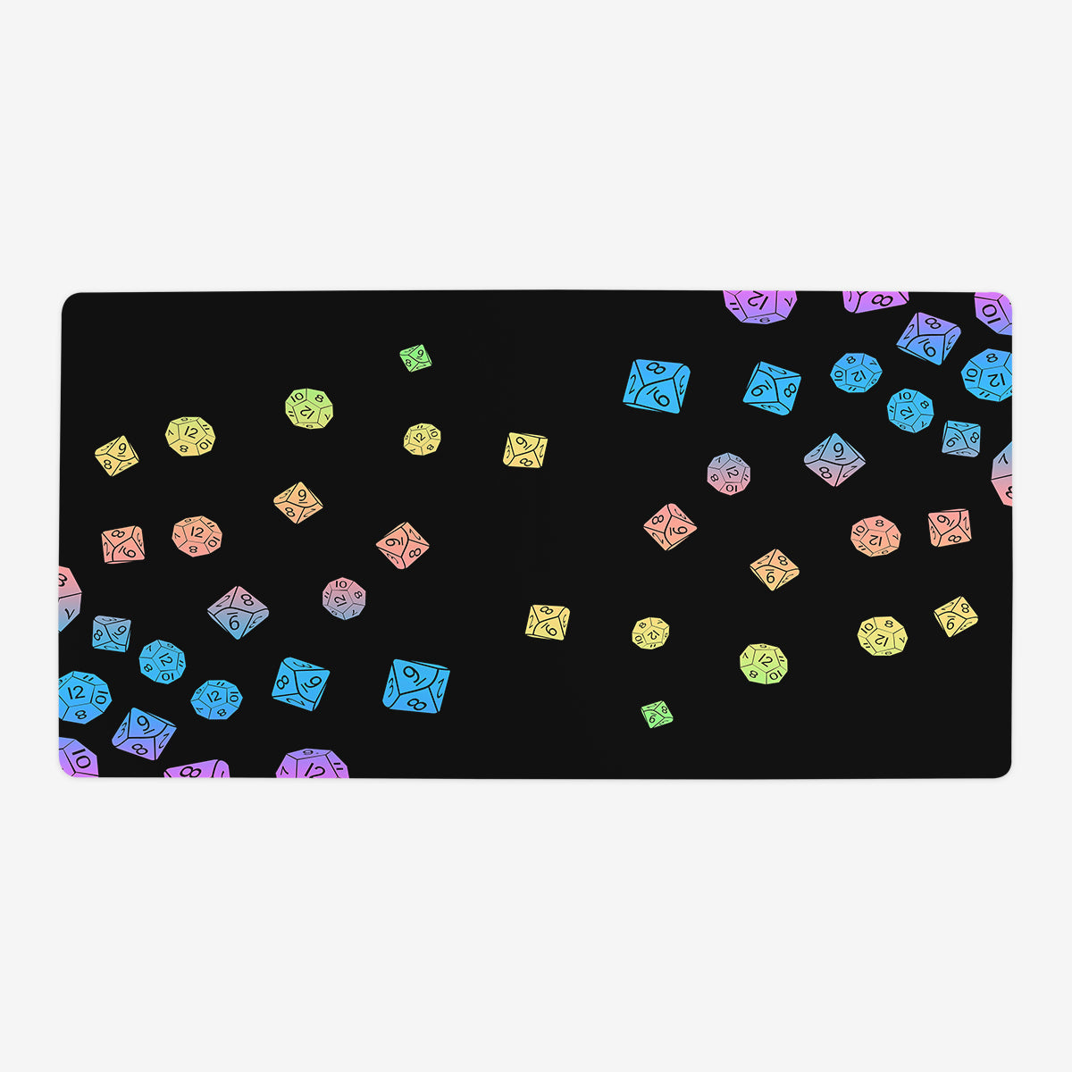 Spilled Dice Playmat - Premium Playmat from Inked Gaming - Just $34.99! Shop now at Game Crave Tournament Store