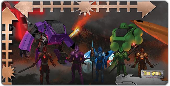 Z-Armor Knights Playmat - Premium Playmat from Inked Gaming - Just $34.99! Shop now at Game Crave Tournament Store