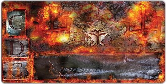 Steel Mountain Playmat - Premium Playmat from Inked Gaming - Just $34.99! Shop now at Game Crave Tournament Store