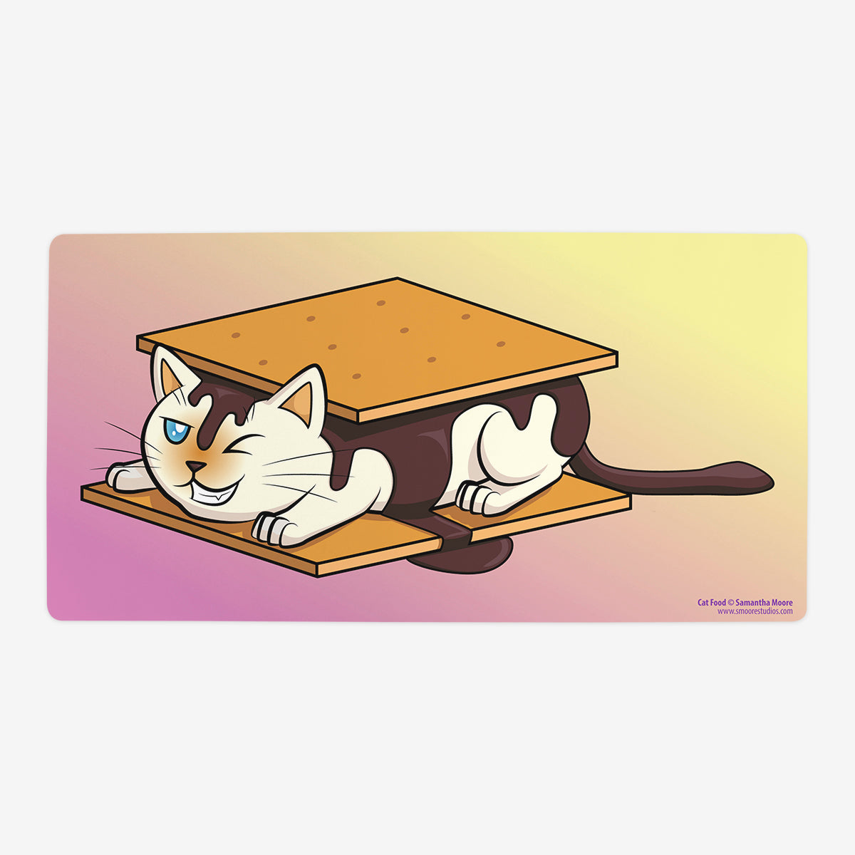 Smoore Cat Playmat - Premium Playmat from Inked Gaming - Just $34.99! Shop now at Game Crave Tournament Store