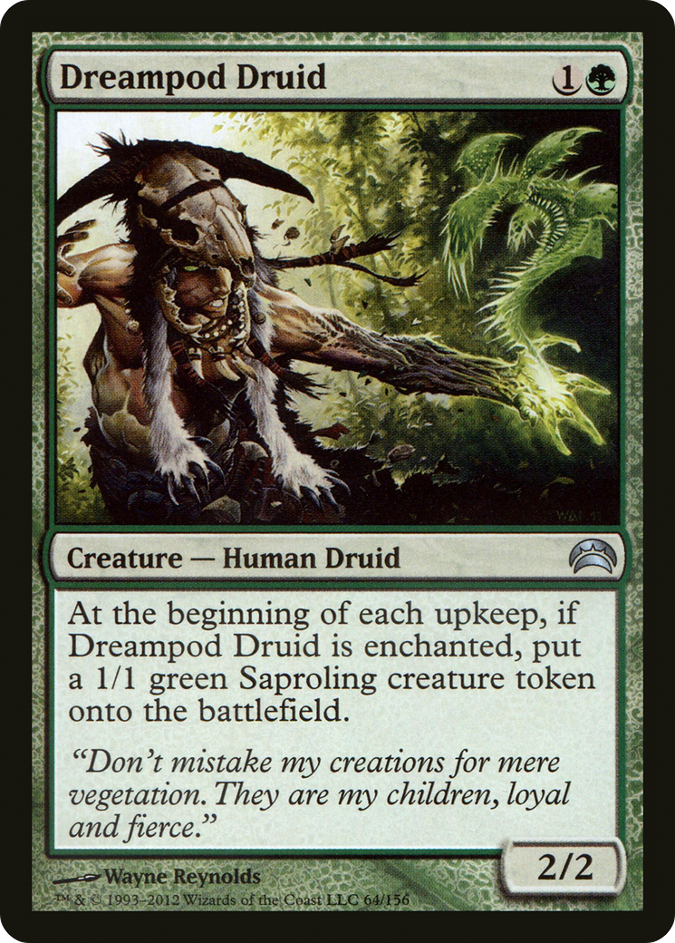 Dreampod Druid (PC2-064) - Planechase 2012 Foil