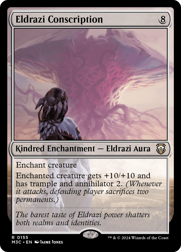 Eldrazi Conscription (M3C-155) - Modern Horizons 3 Commander Foil - Premium MTG Single from Wizards of the Coast - Just $3.89! Shop now at Game Crave Tournament Store