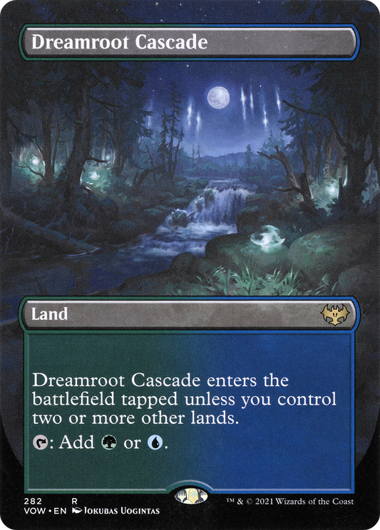 Dreamroot Cascade (VOW-282) - Innistrad: Crimson Vow (Borderless) - Premium MTG Single from Wizards of the Coast - Just $1.02! Shop now at Game Crave Tournament Store