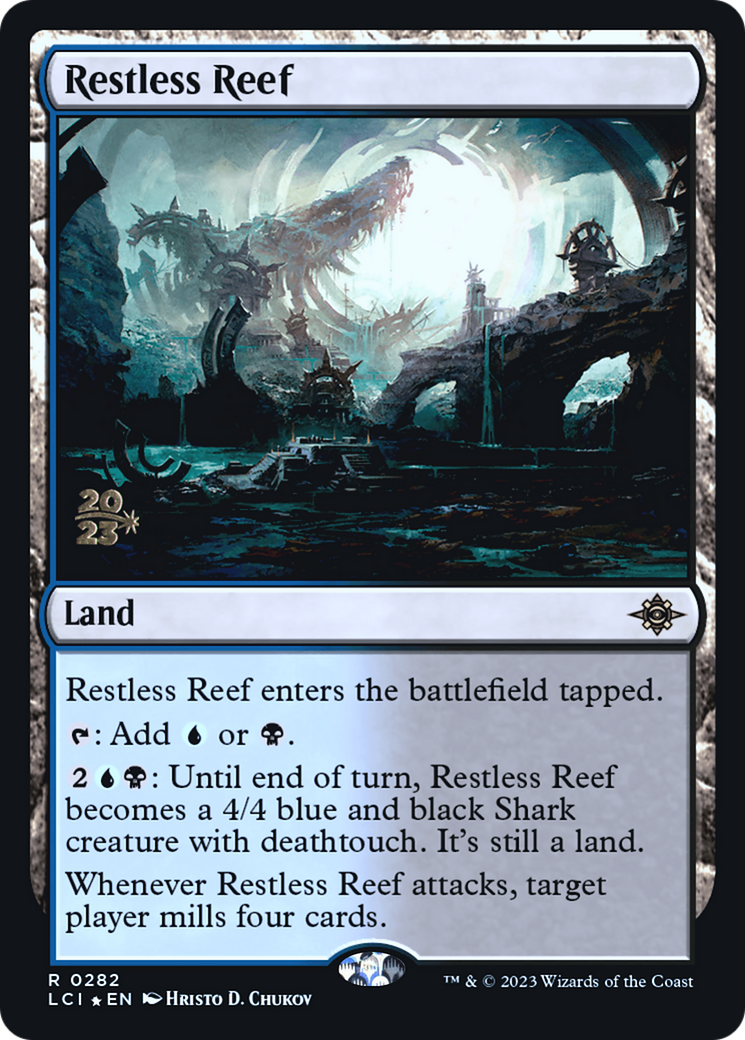 Restless Reef (PLCI-282S) - The Lost Caverns of Ixalan Promos Foil - Premium MTG Single from Wizards of the Coast - Just $2.34! Shop now at Game Crave Tournament Store