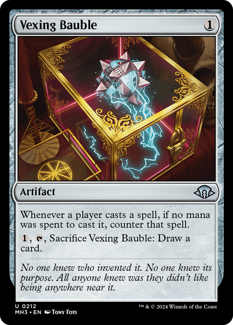 Vexing Bauble (MH3-212) - Modern Horizons 3 Foil - Premium MTG Single from Wizards of the Coast - Just $1.45! Shop now at Game Crave Tournament Store