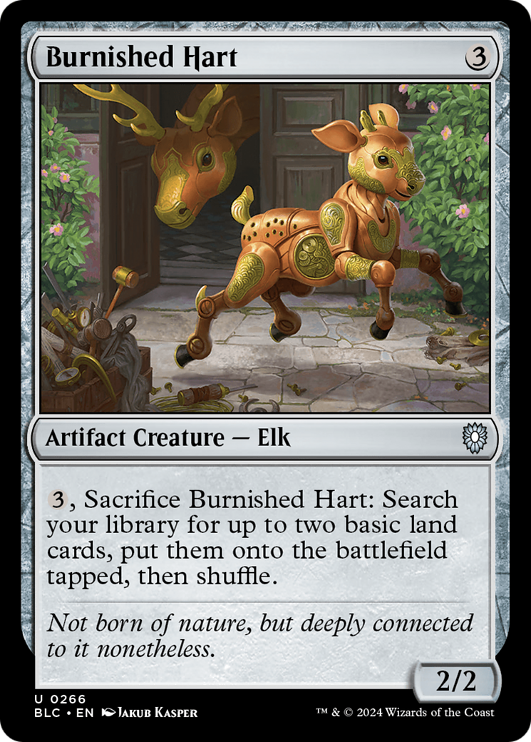 Burnished Hart (BLC-266) - Bloomburrow Commander - Premium MTG Single from Wizards of the Coast - Just $0.25! Shop now at Game Crave Tournament Store