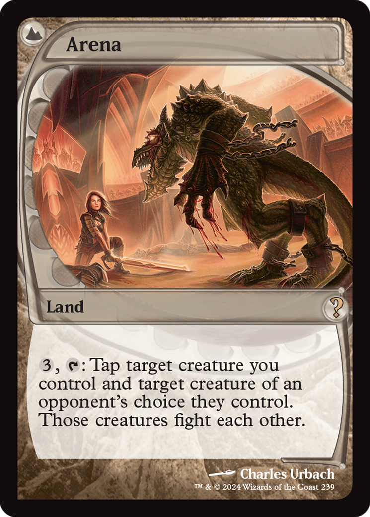 Arena (MB2-239) - Mystery Booster 2 - Premium MTG Single from Wizards of the Coast - Just $1.03! Shop now at Game Crave Tournament Store