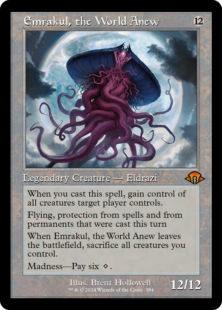 Emrakul, the World Anew (MH3-384) - Modern Horizons 3 Foil - Premium MTG Single from Wizards of the Coast - Just $8.94! Shop now at Game Crave Tournament Store