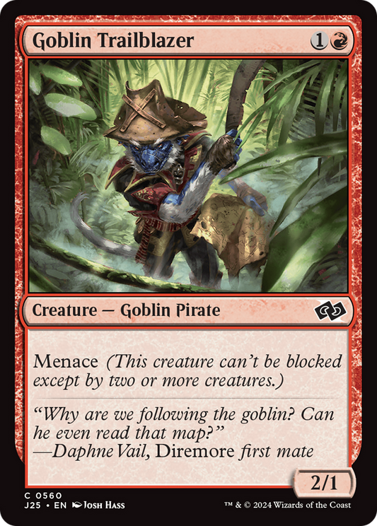 Goblin Trailblazer (J25-560) - Foundations Jumpstart - Premium MTG Single from Wizards of the Coast - Just $0.25! Shop now at Game Crave Tournament Store
