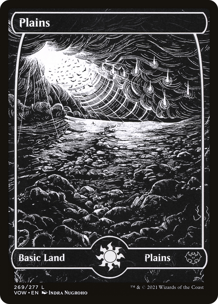 Plains (VOW-269) - Innistrad: Crimson Vow: (Showcase) Foil - Premium MTG Single from Wizards of the Coast - Just $0.17! Shop now at Game Crave Tournament Store