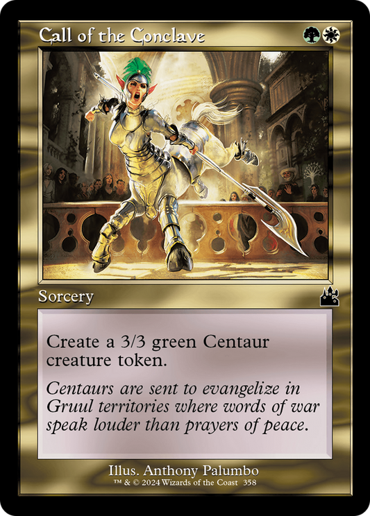 Call of the Conclave (RVR-358) - Ravnica Remastered - Premium MTG Single from Wizards of the Coast - Just $0.25! Shop now at Game Crave Tournament Store