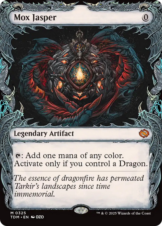 Mox Jasper (Showcase) (TDM-325) - Tarkir: Dragonstorm - Premium MTG Single from Wizards of the Coast - Just $3.55! Shop now at Game Crave Tournament Store