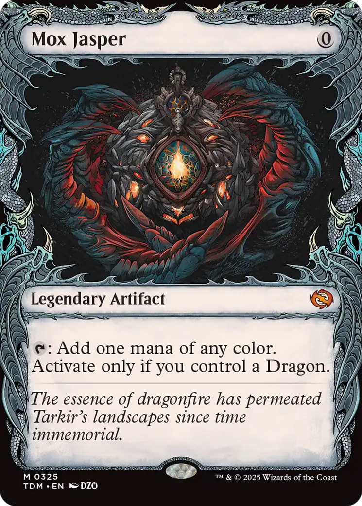 Mox Jasper (Showcase) (TDM-325) - Tarkir: Dragonstorm Foil - Premium MTG Single from Wizards of the Coast - Just $8.09! Shop now at Game Crave Tournament Store