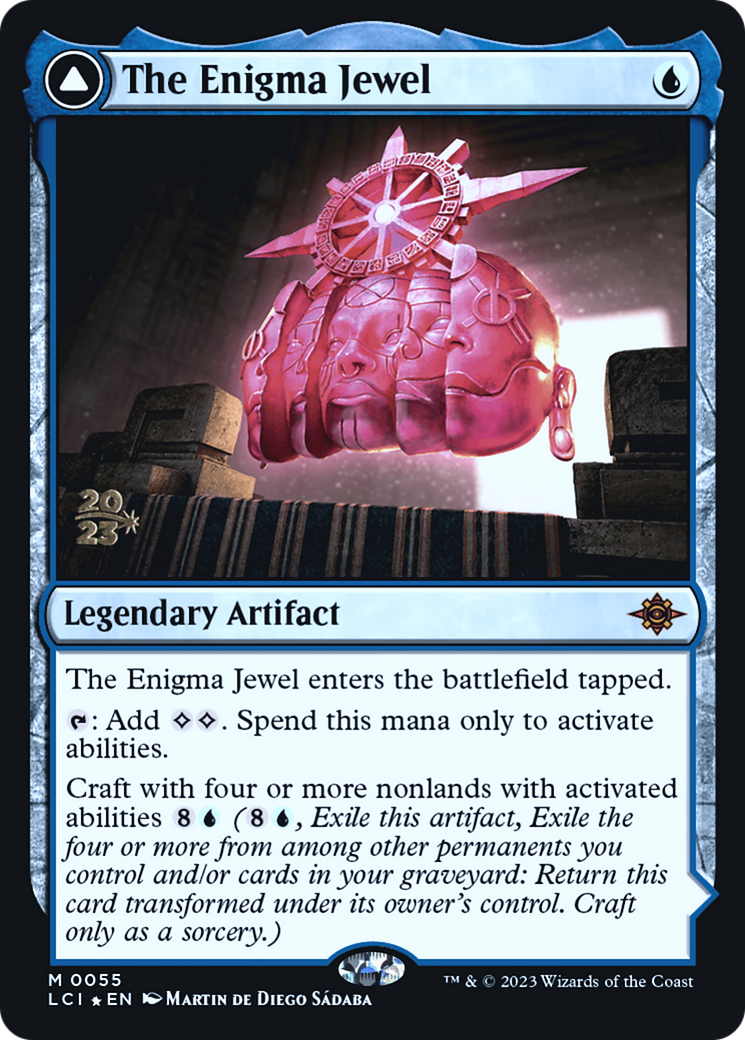 The Enigma Jewel // Locus of Enlightenment (PLCI-55S) - The Lost Caverns of Ixalan Promos Foil - Premium MTG Single from Wizards of the Coast - Just $0! Shop now at Game Crave Tournament Store