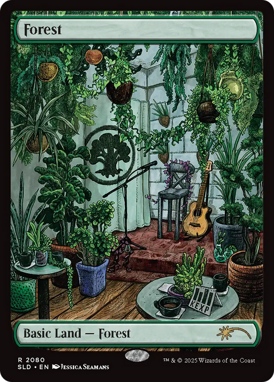 Forest (SLD-2080) - Secret Lair Drop (Borderless) Foil