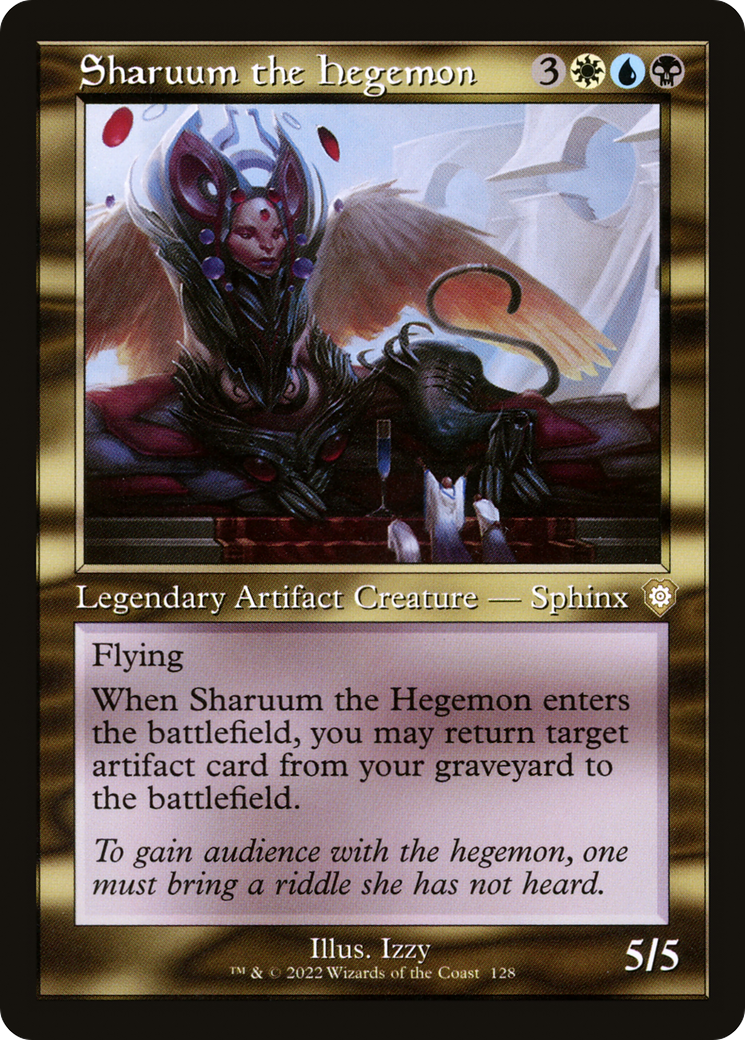 Sharuum the Hegemon (BRC-128) - The Brothers' War Commander - Premium MTG Single from Wizards of the Coast - Just $0.08! Shop now at Game Crave Tournament Store