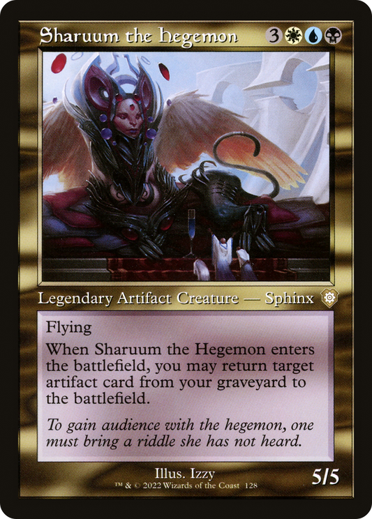 Sharuum the Hegemon (BRC-128) - The Brothers' War Commander - Premium MTG Single from Wizards of the Coast - Just $0.08! Shop now at Game Crave Tournament Store