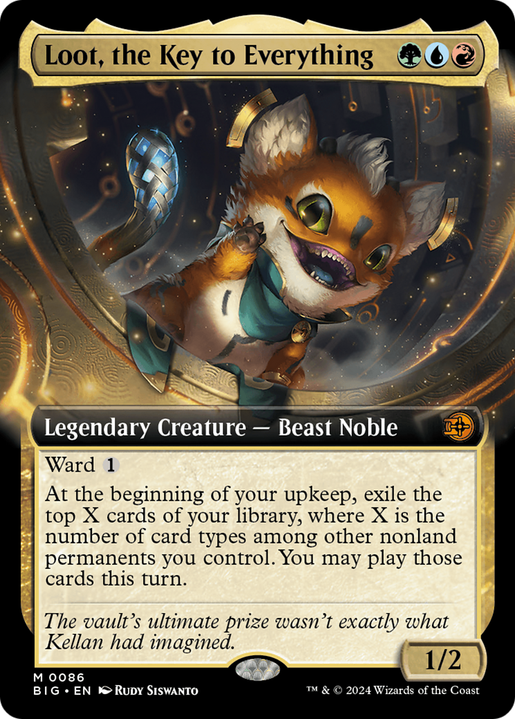 Loot, the Key to Everything (BIG-086) - The Big Score Foil - Premium MTG Single from Wizards of the Coast - Just $5.06! Shop now at Game Crave Tournament Store