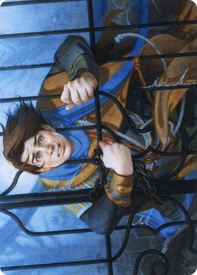Locked in the Cemetery // Locked in the Cemetery (AMID-026) - Midnight Hunt Art Series (Borderless) Foil - Premium MTG Single from Wizards of the Coast - Just $0! Shop now at Game Crave Tournament Store