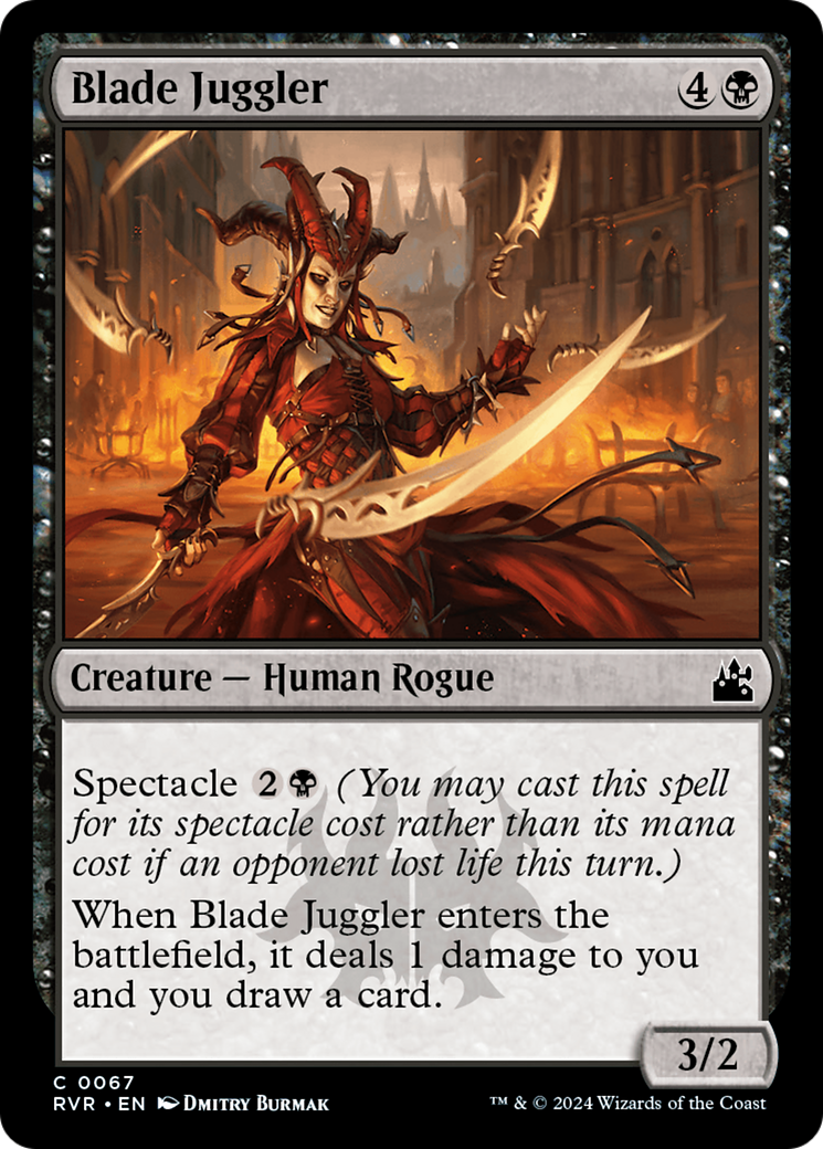 Blade Juggler (RVR-067) - Ravnica Remastered Foil - Premium MTG Single from Wizards of the Coast - Just $0.25! Shop now at Game Crave Tournament Store
