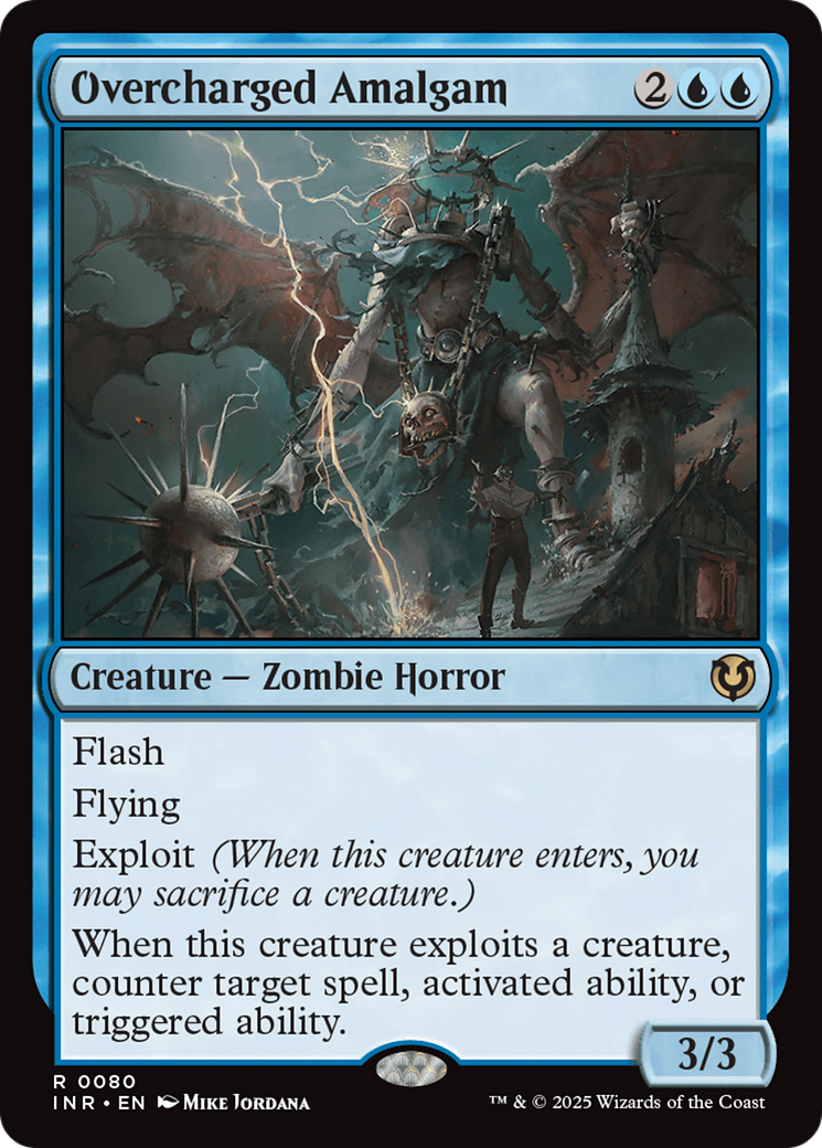 Overcharged Amalgam (-080) - Innistrad Remastered - Premium MTG Single from Wizards of the Coast - Just $0.25! Shop now at Game Crave Tournament Store