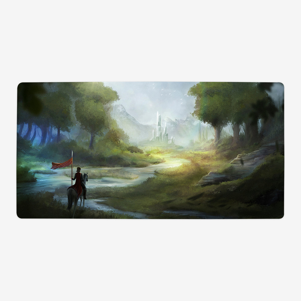 The Light Castle Playmat - Premium Playmat from Inked Gaming - Just $34.99! Shop now at Game Crave Tournament Store