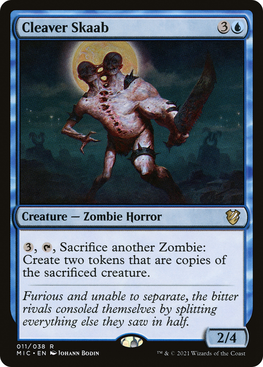 Cleaver Skaab (MIC-011) - Midnight Hunt Commander - Premium MTG Single from Wizards of the Coast - Just $4.63! Shop now at Game Crave Tournament Store