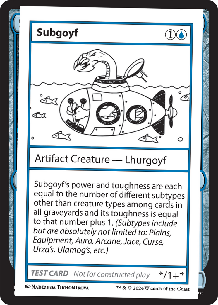 Subgoyf (MB2-300) - Mystery Booster 2 - Premium MTG Single from Wizards of the Coast - Just $0.25! Shop now at Game Crave Tournament Store