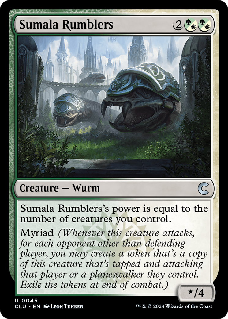 Sumala Rumblers (CLU-045) - Ravnica: Clue Edition - Premium MTG Single from Wizards of the Coast - Just $0.25! Shop now at Game Crave Tournament Store