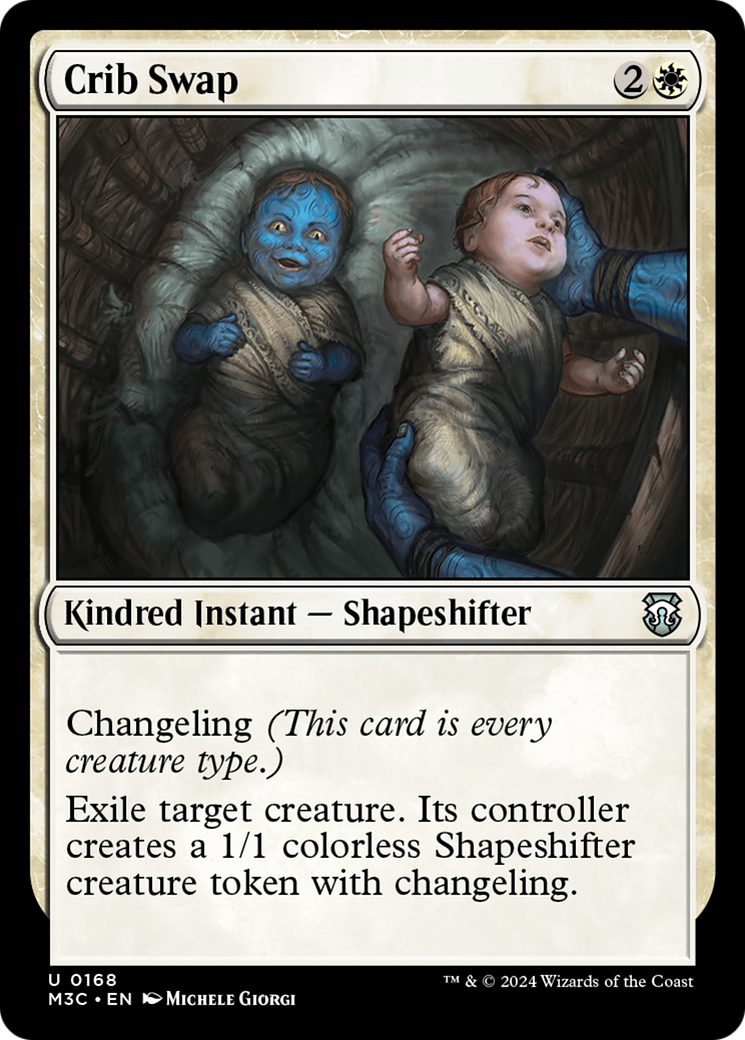 Crib Swap (M3C-168) - Modern Horizons 3 Commander - Premium MTG Single from Wizards of the Coast - Just $0.25! Shop now at Game Crave Tournament Store