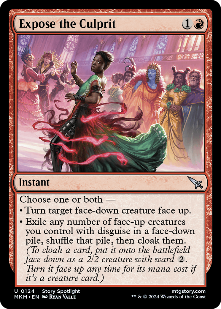 Expose the Culprit (MKM-124) - Murders at Karlov Manor - Premium MTG Single from Wizards of the Coast - Just $0.25! Shop now at Game Crave Tournament Store