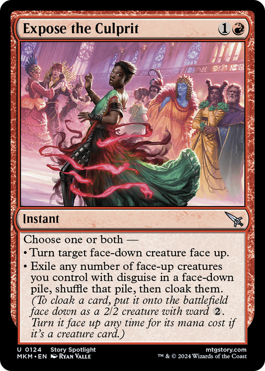 Expose the Culprit (MKM-124) - Murders at Karlov Manor - Premium MTG Single from Wizards of the Coast - Just $0.25! Shop now at Game Crave Tournament Store