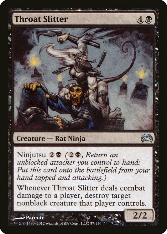 Throat Slitter (PC2-037) - Planechase 2012 Foil