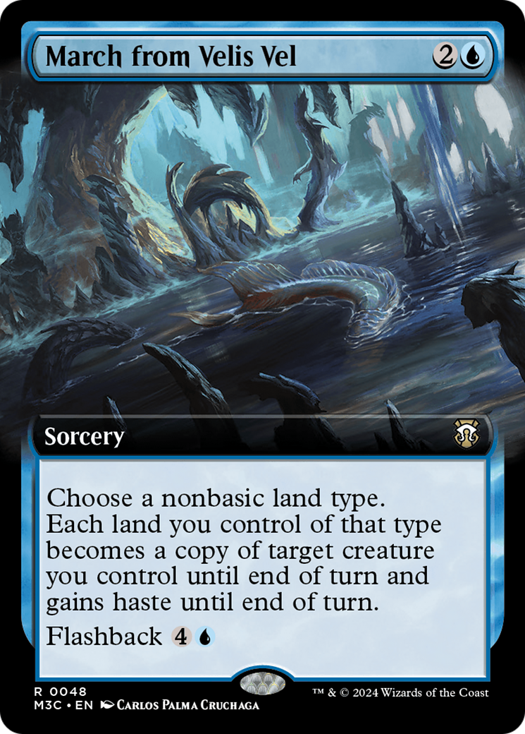 March from Velis Vel (M3C-048) - Modern Horizons 3 Commander: (Extended Art) - Premium MTG Single from Wizards of the Coast - Just $0.26! Shop now at Game Crave Tournament Store