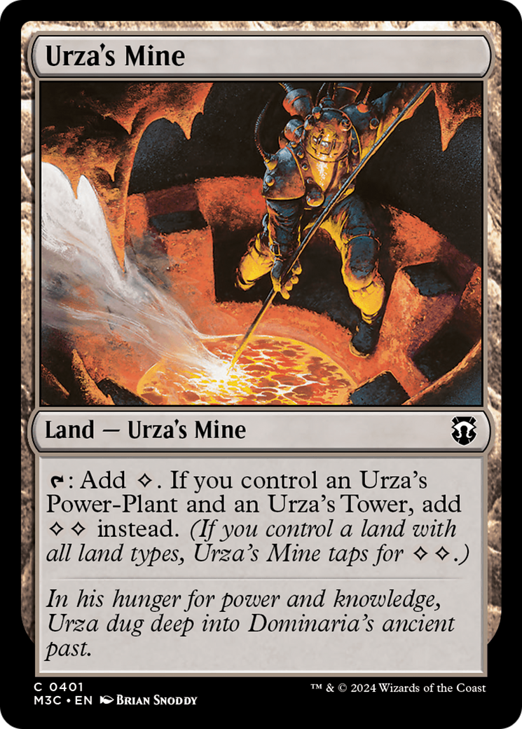 Urza's Mine (M3C-401) - Modern Horizons 3 Commander - Premium MTG Single from Wizards of the Coast - Just $0.36! Shop now at Game Crave Tournament Store