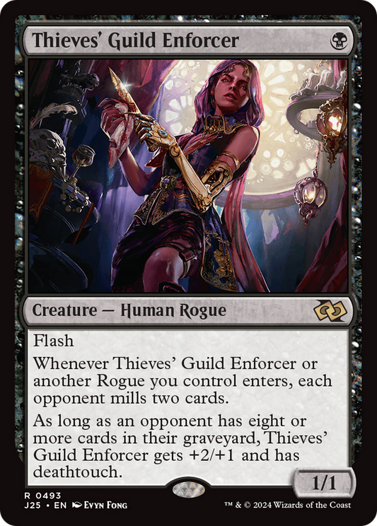 Thieves' Guild Enforcer (J25-493) - Foundations Jumpstart - Premium MTG Single from Wizards of the Coast - Just $0.25! Shop now at Game Crave Tournament Store
