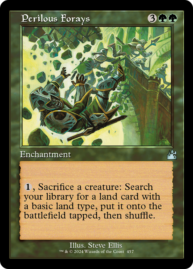 Perilous Forays (RVR-457) - Ravnica Remastered Foil - Premium MTG Single from Wizards of the Coast - Just $0.96! Shop now at Game Crave Tournament Store