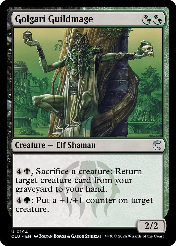Golgari Guildmage (CLU-194) - Ravnica: Clue Edition - Premium MTG Single from Wizards of the Coast - Just $0.26! Shop now at Game Crave Tournament Store