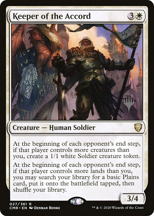 Keeper of the Accord (PPMKM-027) - Commander Legends Promos
