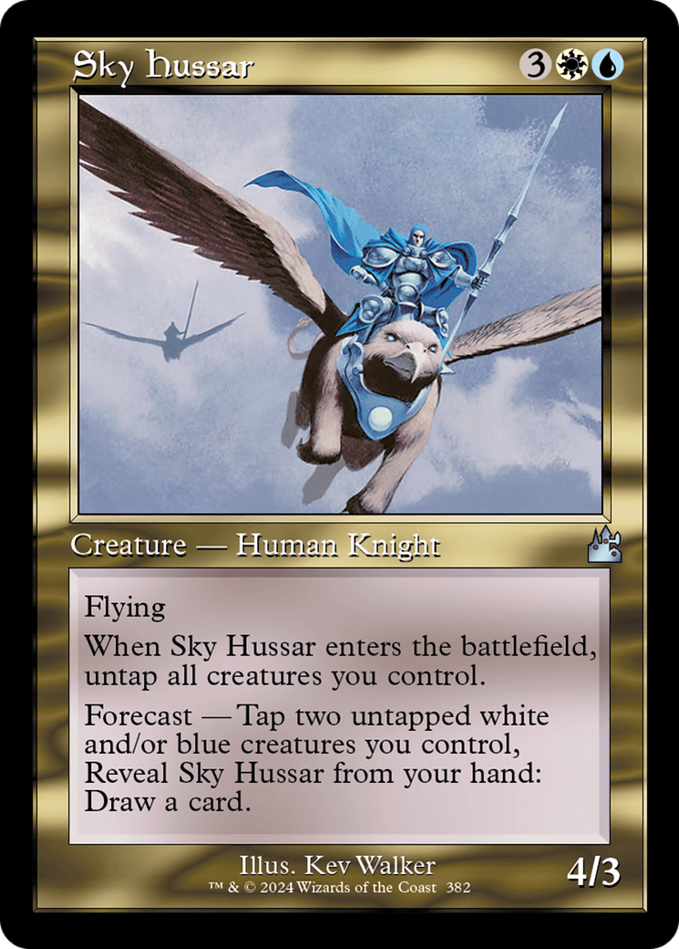 Sky Hussar (RVR-382) - Ravnica Remastered Foil - Premium MTG Single from Wizards of the Coast - Just $0.25! Shop now at Game Crave Tournament Store