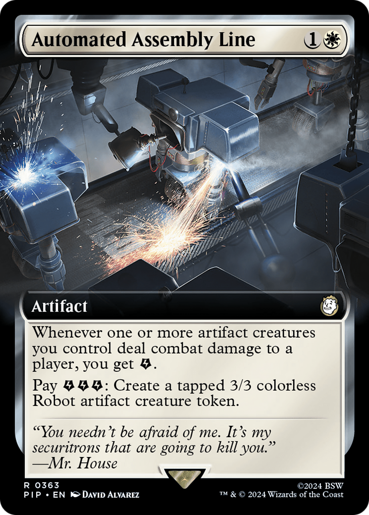 Automated Assembly Line (PIP-363) - Fallout - Premium MTG Single from Wizards of the Coast - Just $0.55! Shop now at Game Crave Tournament Store