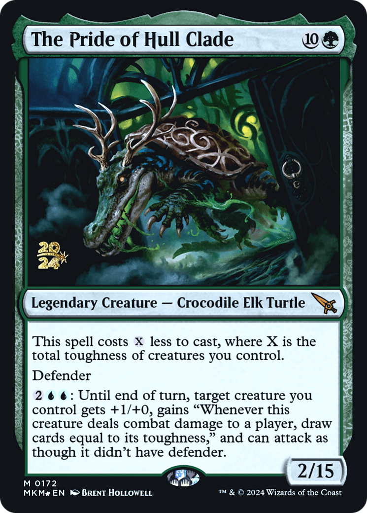 The Pride of Hull Clade (PMKM-172S) - Murders at Karlov Manor Promos Foil - Premium MTG Single from Wizards of the Coast - Just $3.28! Shop now at Game Crave Tournament Store