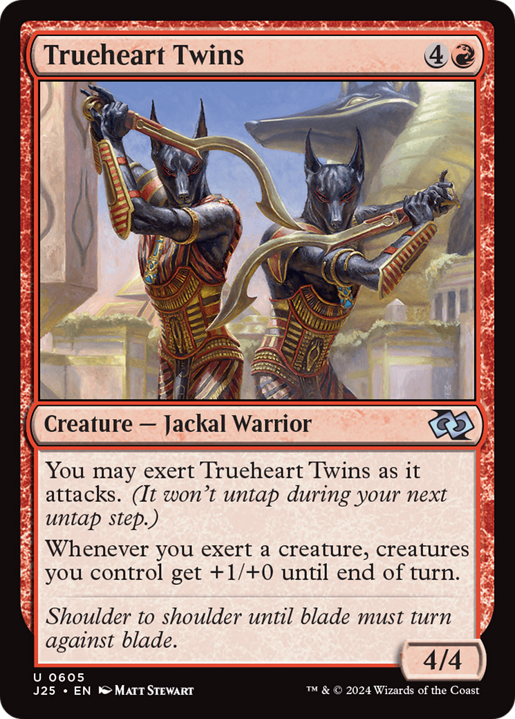 Trueheart Twins (J25-605) - Foundations Jumpstart - Premium MTG Single from Wizards of the Coast - Just $0.25! Shop now at Game Crave Tournament Store